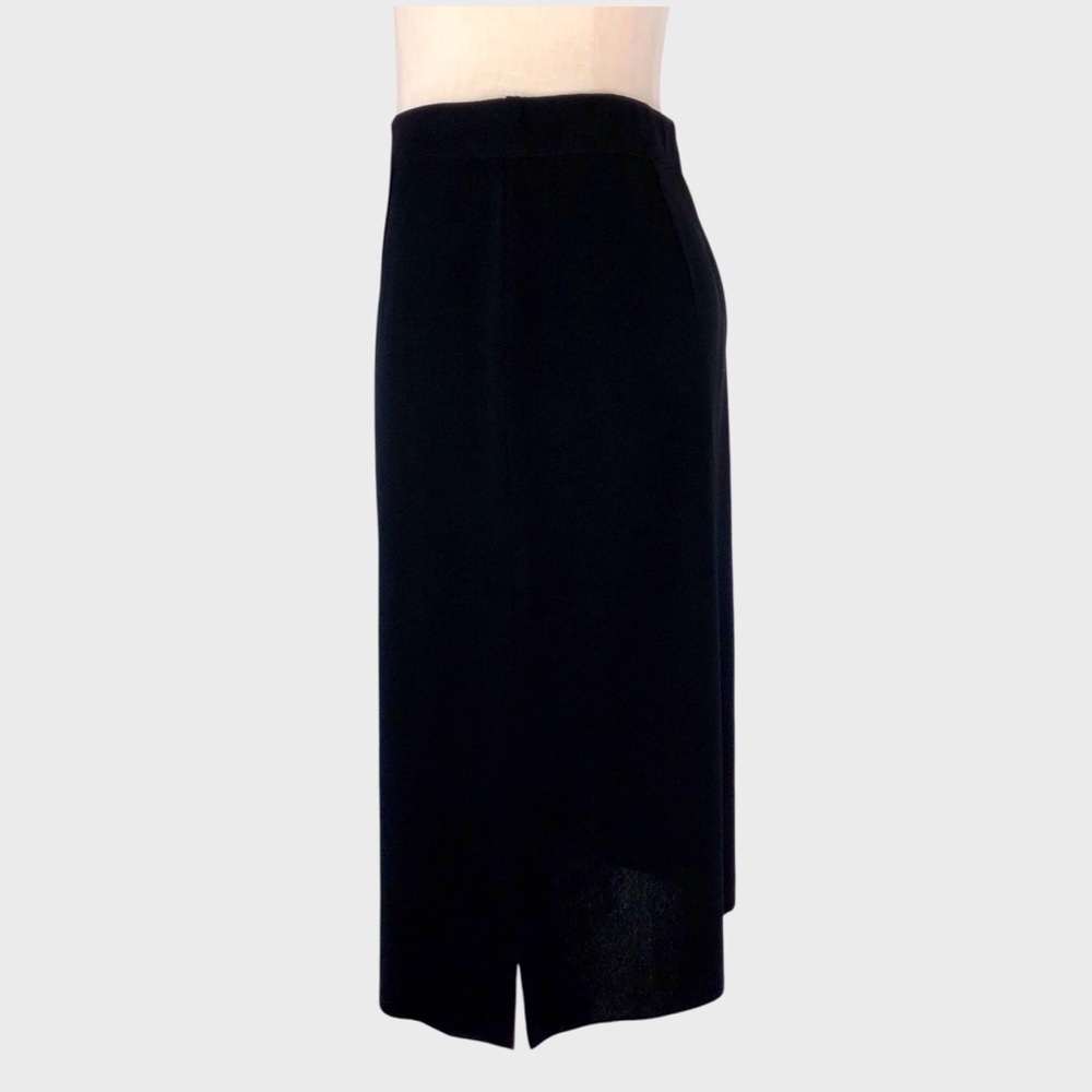 Misook Pull-On Straight Knit Skirt - Picture 4 of 5